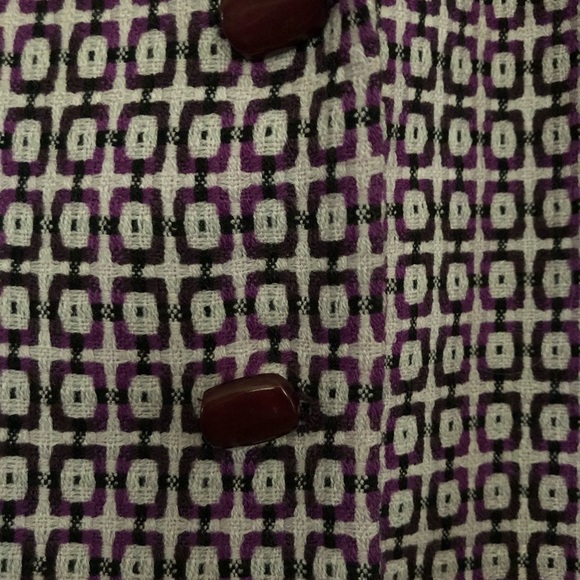 SAG HARBOR Vintage Abstract Pattern Blazer - Picture 6 of 7